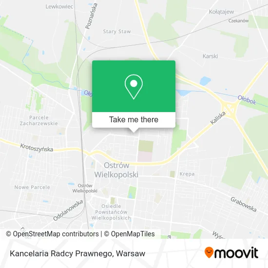 Карта Kancelaria Radcy Prawnego