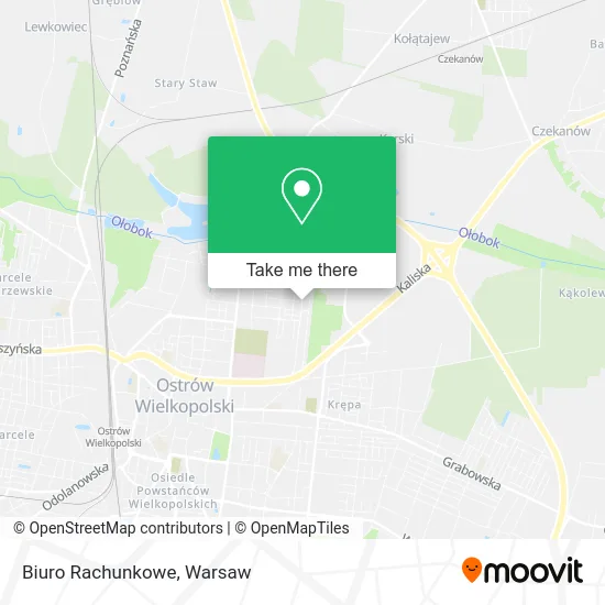 Карта Biuro Rachunkowe