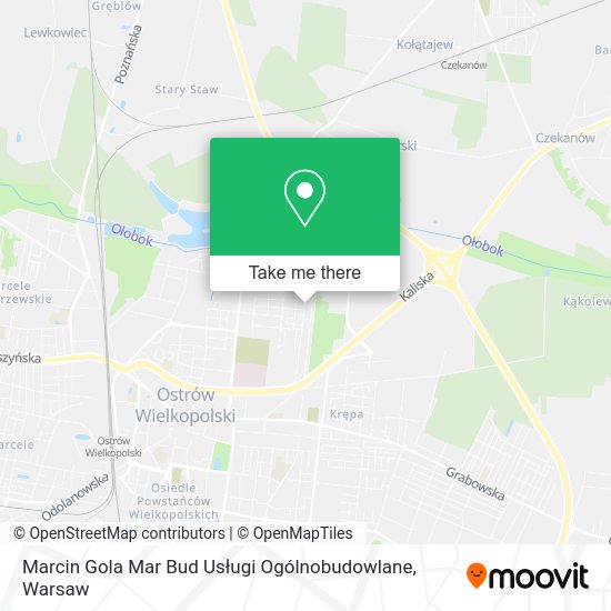 Marcin Gola Mar Bud Usługi Ogólnobudowlane map