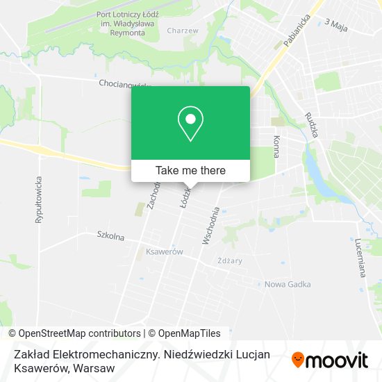 Zakład Elektromechaniczny. Niedźwiedzki Lucjan Ksawerów map