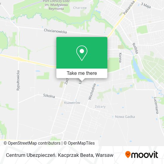 Centrum Ubezpieczeń. Kacprzak Beata map