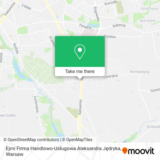 Ejmi Firma Handlowo-Usługowa Aleksandra Jędryka map