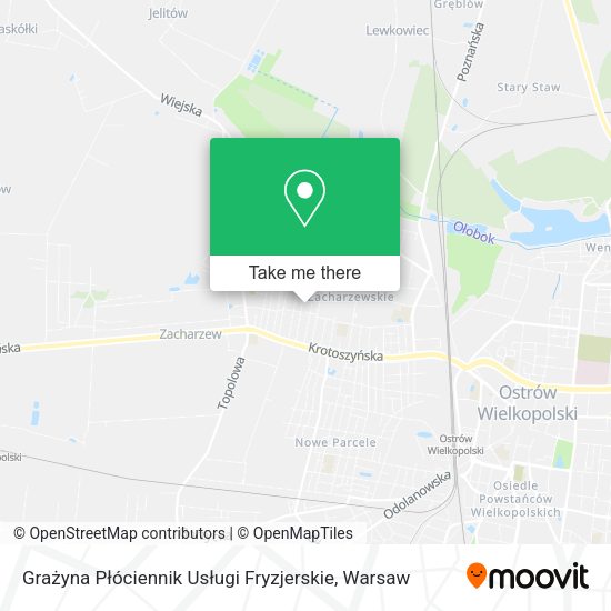 Grażyna Płóciennik Usługi Fryzjerskie map