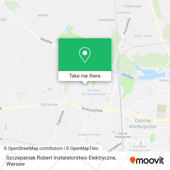 Szczepaniak Robert Instalatorstwo Elektryczne map