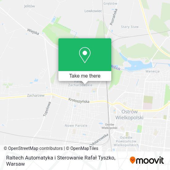 Raltech Automatyka i Sterowanie Rafał Tyszko map