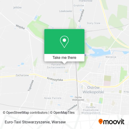 Euro-Taxi Stowarzyszenie map