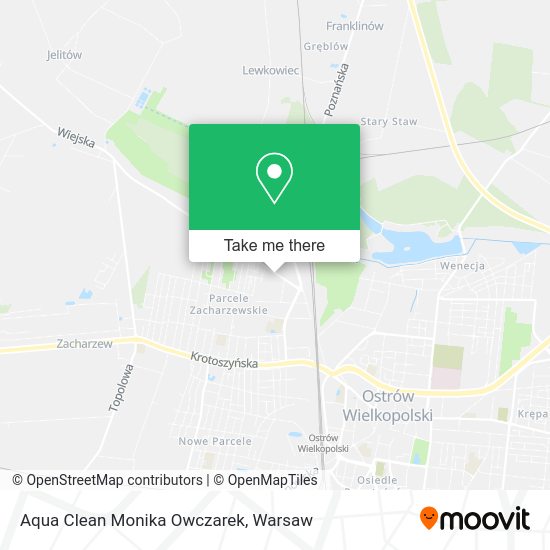 Aqua Clean Monika Owczarek map