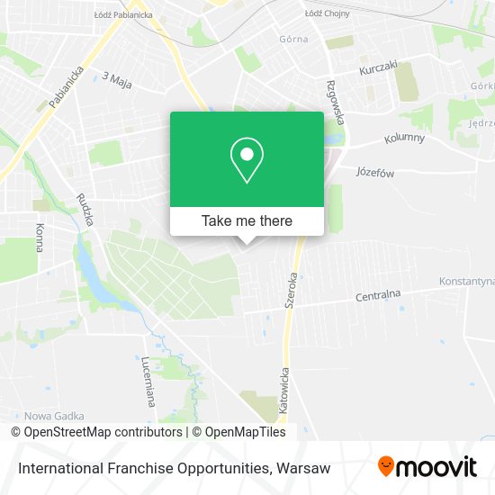 International Franchise Opportunities map