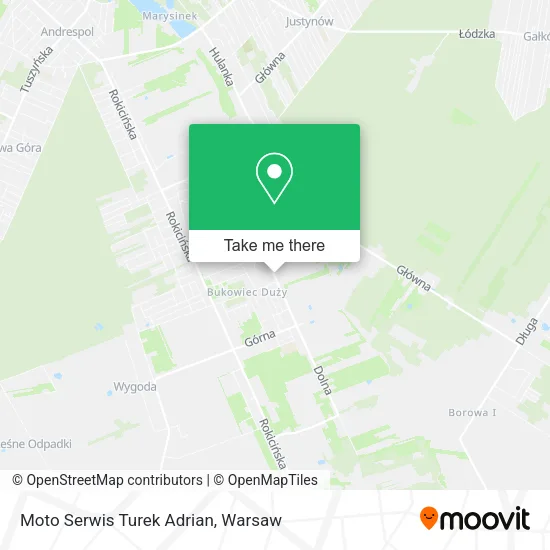 Карта Moto Serwis Turek Adrian