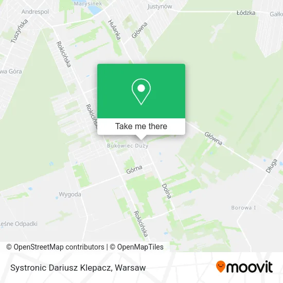 Systronic Dariusz Klepacz map