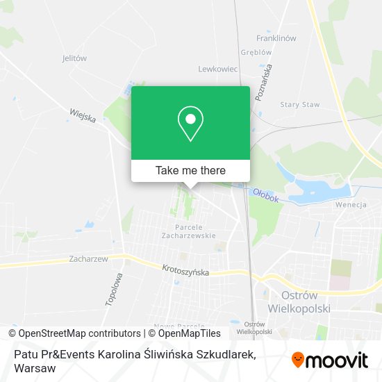 Patu Pr&Events Karolina Śliwińska Szkudlarek map