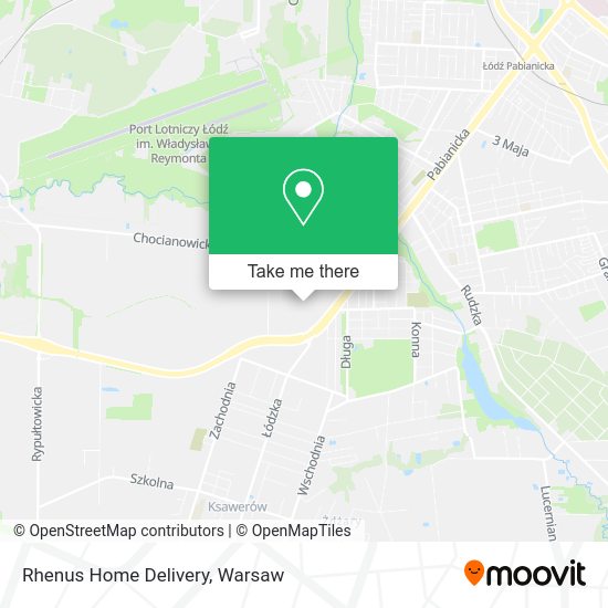 Rhenus Home Delivery map