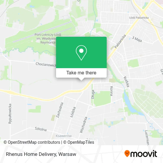 Карта Rhenus Home Delivery