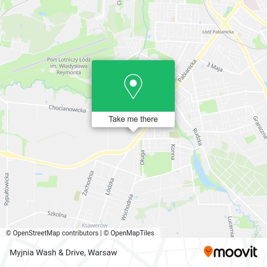 Myjnia Wash & Drive map