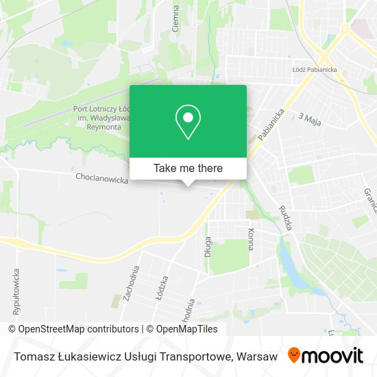 Tomasz Łukasiewicz Usługi Transportowe map