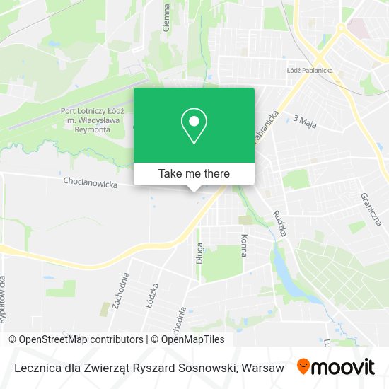 Lecznica dla Zwierząt Ryszard Sosnowski map