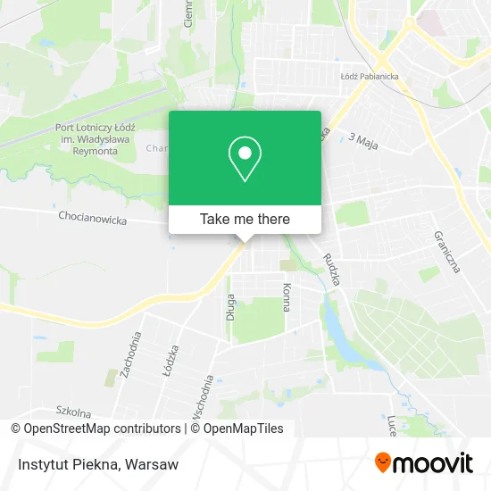 Instytut Piekna map