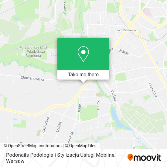 Podonails Podologia i Stylizacja Usługi Mobilne map