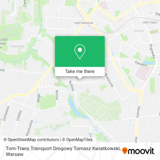 Карта Tom-Trans Transport Drogowy Tomasz Kwiatkowski