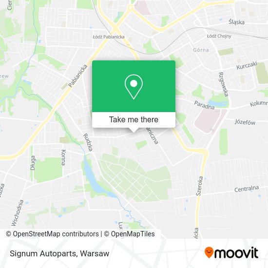 Signum Autoparts map