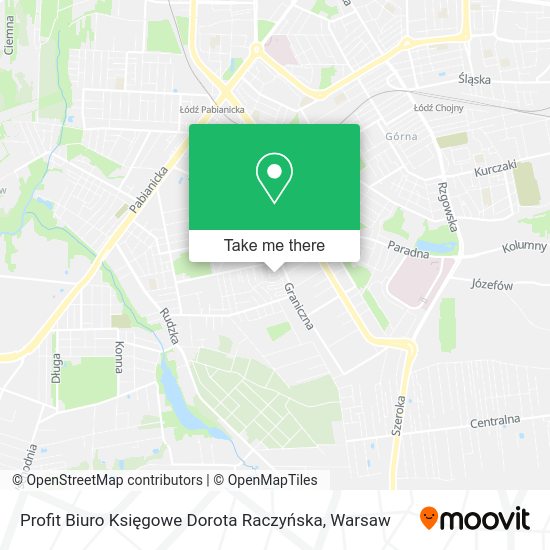 Profit Biuro Księgowe Dorota Raczyńska map