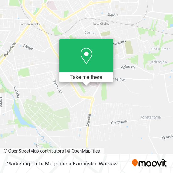 Marketing Latte Magdalena Kamińska map