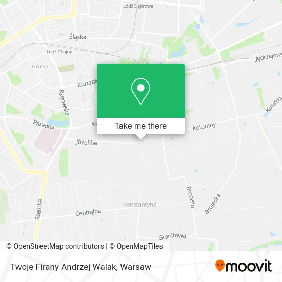 Карта Twoje Firany Andrzej Walak