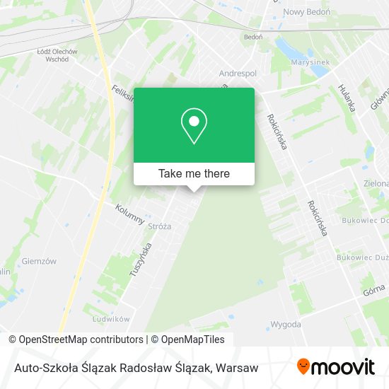 Auto-Szkoła Ślązak Radosław Ślązak map