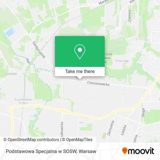 Карта Podstawowa Specjalna w SOSW