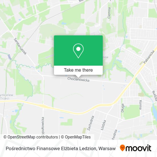 Pośrednictwo Finansowe Elżbieta Ledzion map