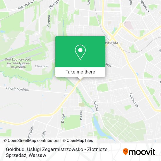 Goldbud. Usługi Zegarmistrzowsko - Złotnicze. Sprzedaż map