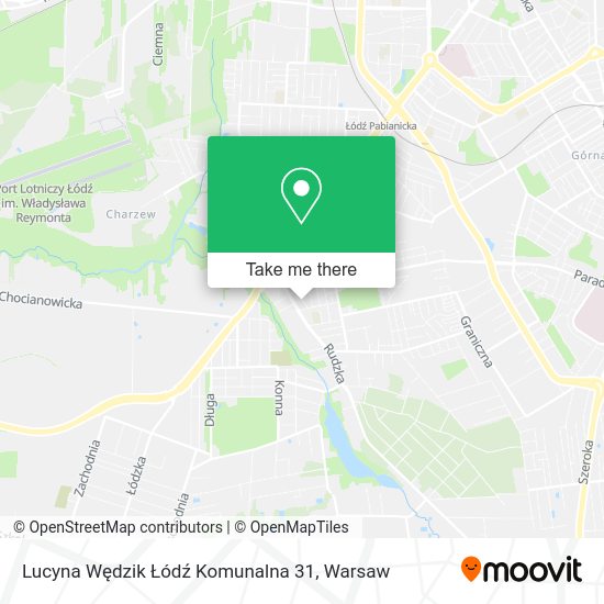 Lucyna Wędzik Łódź Komunalna 31 map