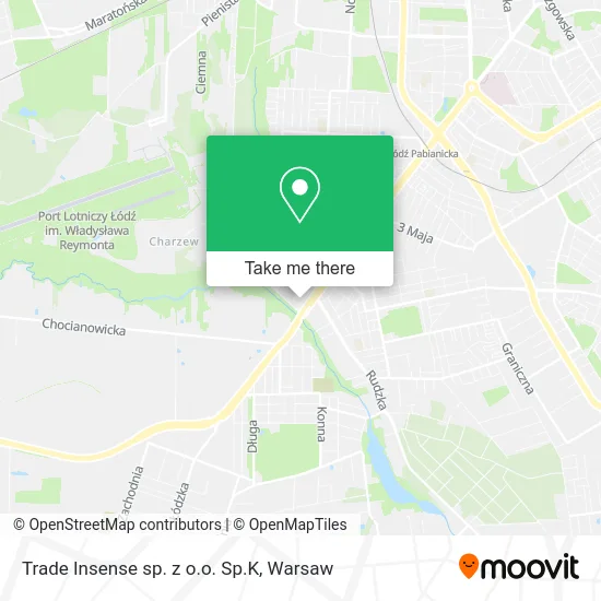 Карта Trade Insense sp. z o.o. Sp.K
