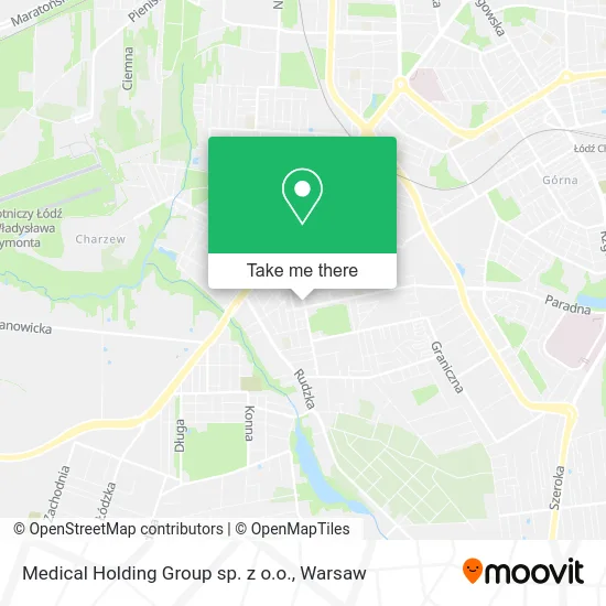 Карта Medical Holding Group sp. z o.o.