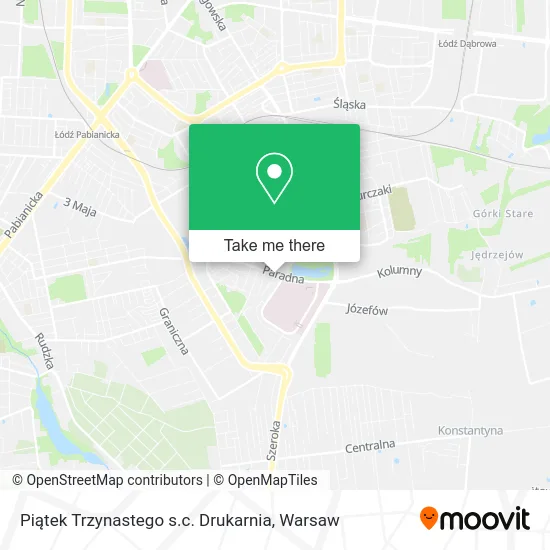Карта Piątek Trzynastego s.c. Drukarnia