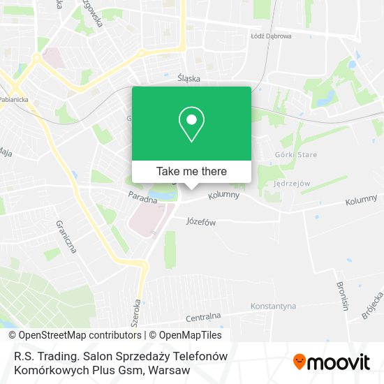 R.S. Trading. Salon Sprzedaży Telefonów Komórkowych Plus Gsm map