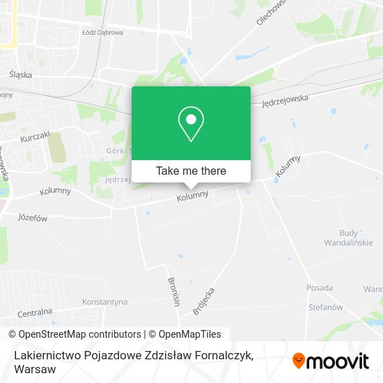 Lakiernictwo Pojazdowe Zdzisław Fornalczyk map