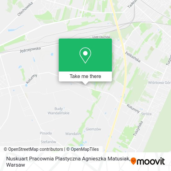 Nuskuart Pracownia Plastyczna Agnieszka Matusiak map