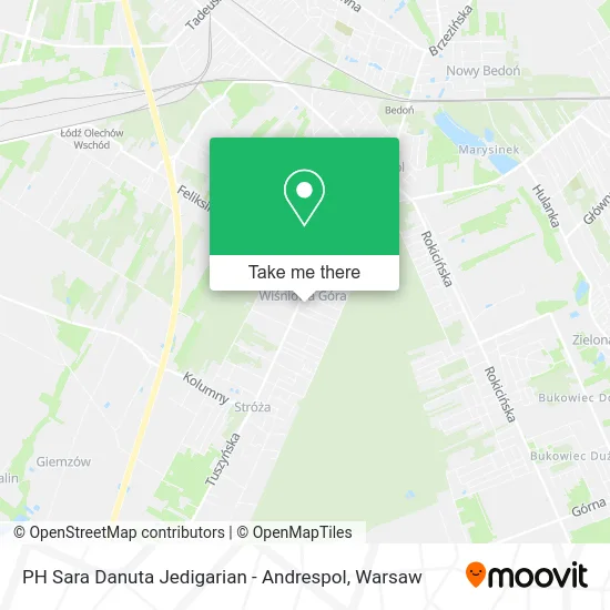 Карта PH Sara Danuta Jedigarian - Andrespol