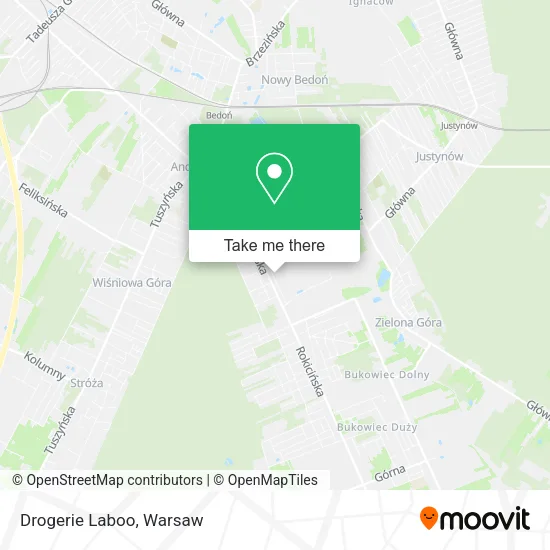 Карта Drogerie Laboo