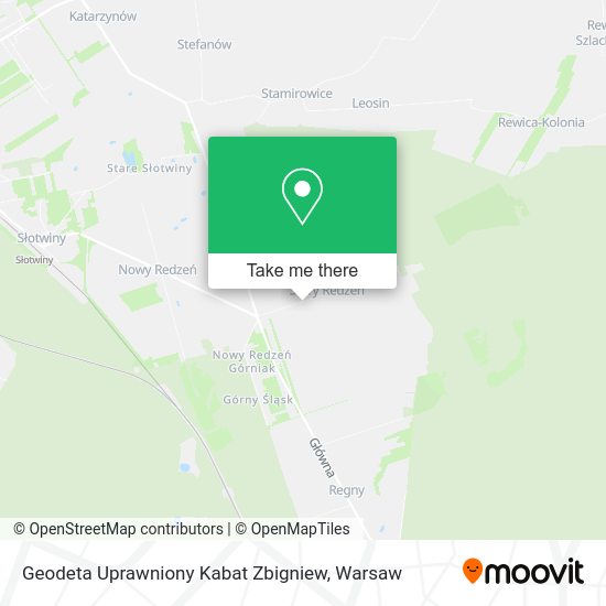 Geodeta Uprawniony Kabat Zbigniew map