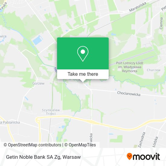 Getin Noble Bank SA Zg map