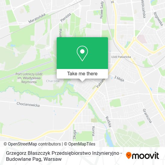 Grzegorz Błaszczyk Przedsiębiorstwo Inżynieryjno - Budowlane Pag map