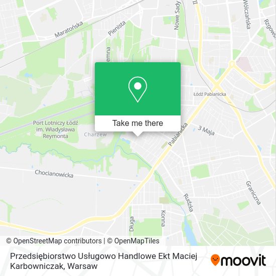 Przedsiębiorstwo Usługowo Handlowe Ekt Maciej Karbowniczak map