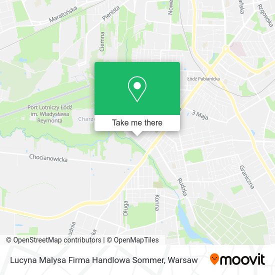 Lucyna Malysa Firma Handlowa Sommer map