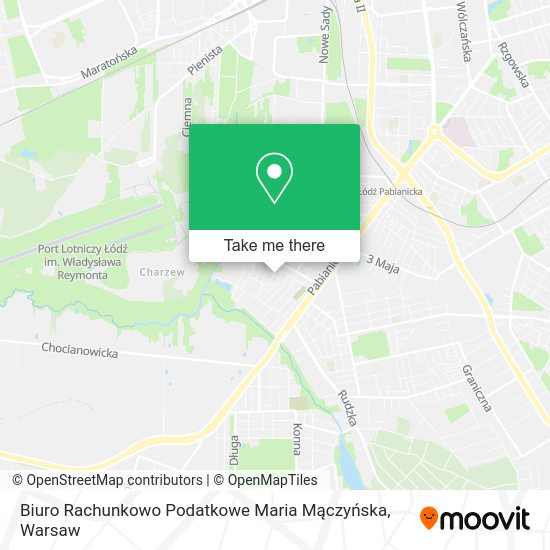 Biuro Rachunkowo Podatkowe Maria Mączyńska map