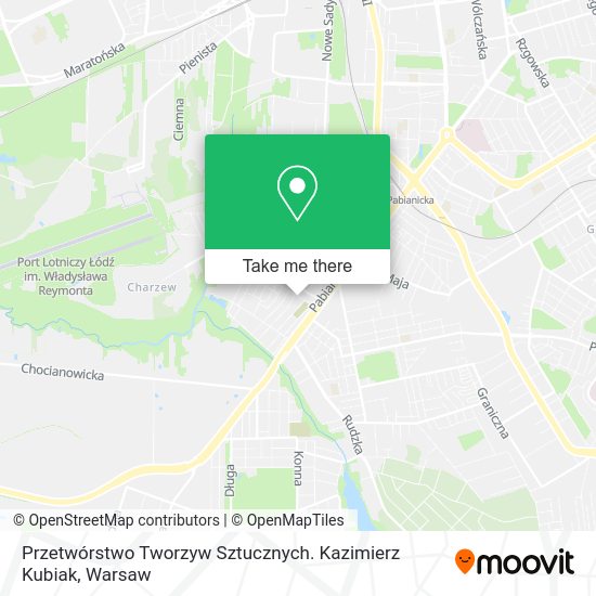 Przetwórstwo Tworzyw Sztucznych. Kazimierz Kubiak map