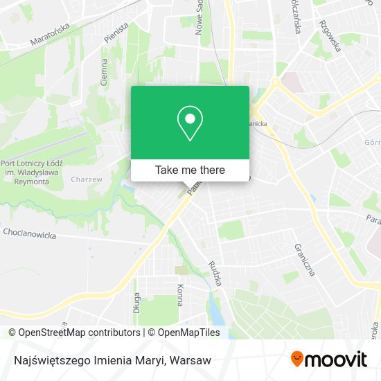 Najświętszego Imienia Maryi map