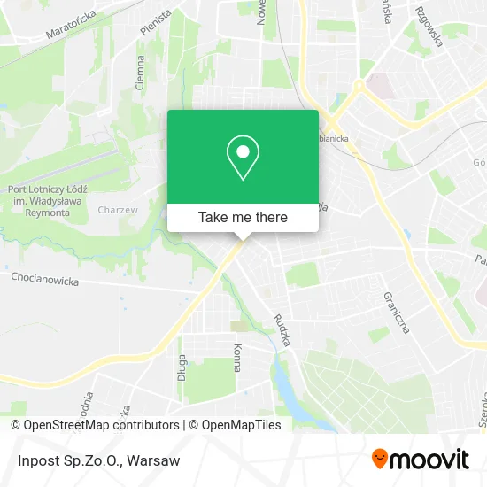 Inpost Sp.Zo.O. map