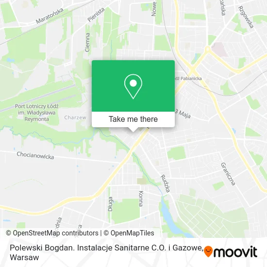 Карта Polewski Bogdan. Instalacje Sanitarne C.O. i Gazowe